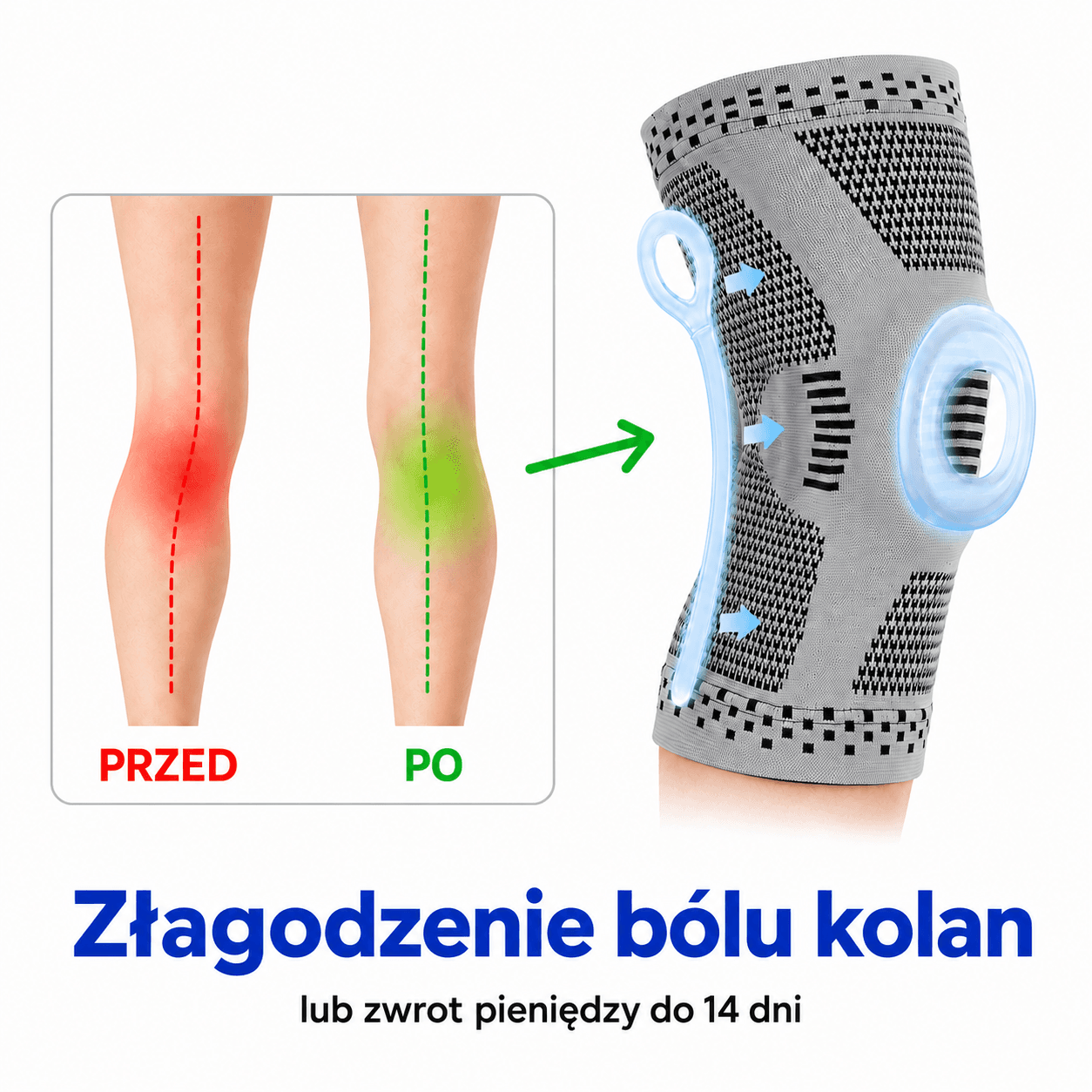 Orteza OrteviaMax - koniec z bólem kolana